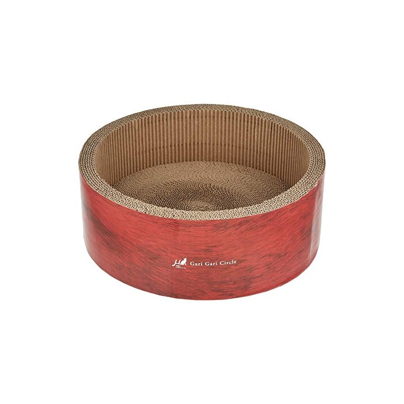 mju Claw Sharpener Gari Gari Circle, Scratcher, Interior, Brown, Regular