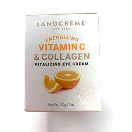 Lanocreme Crema Energizante Para Ojos Con Vitamina C Y Colágeno