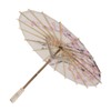 Chinese Oiled Paper Umbrella Handmade Paper Umbrella with Wood Handle