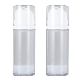 HAMILO Refill Pump Bottle, Lotion, Milky Lotion, Vacuum Bottle, Approx. 3.4 fl oz (100 ml), Set of 2