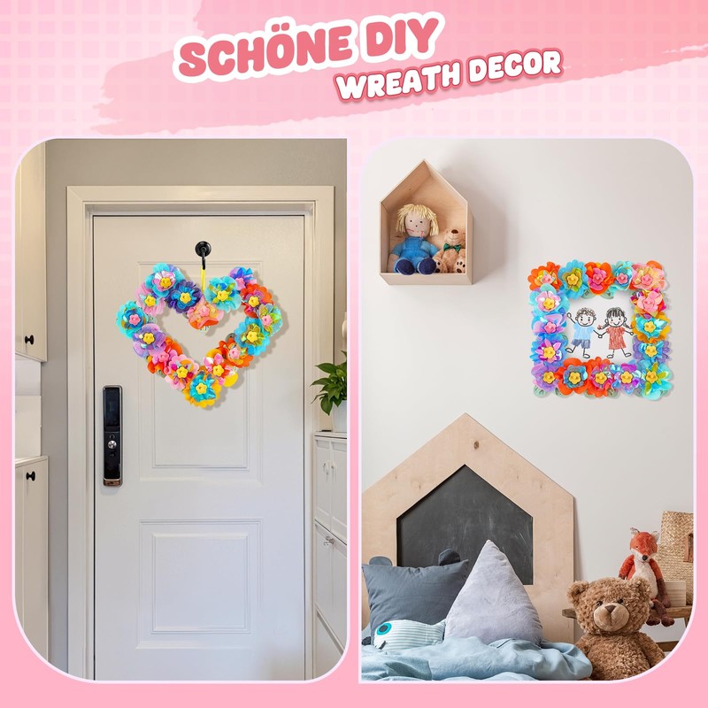 Jofuni Flower Craft Set Children Girls from 6-4-5 Years