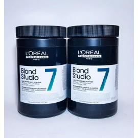 L'Oréal Loreal 2x Polvo Decolorante Multi Tech Clay Blond Studio 7