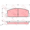 TRW Brake Pad GDB3088