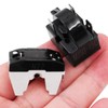 WANGCL 2PCS Compressor Start Relay 3Pin 15Ohm +2PCS Compressor Overload
