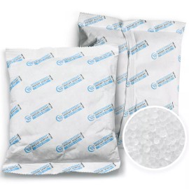 Wisesorb 500 Gram 10 Pack Silica Gel Packets, Tyvek Moisture Packets  Dessicant Packs