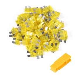 DIANN 100pcs 20A Standard Car Fuses 20 AMP Automotive Fuse 12V 24V 32V Blade Fuse with Fuse Puller for Cars Trucks Boats Automotives