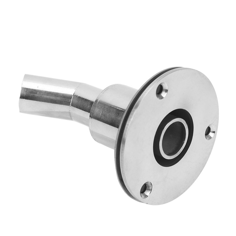 0.9in Hull Exhaust Fittings Heat Insulation Curved Tube Pipe Socket