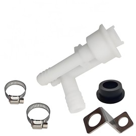 iFJF 385230325 Toilet Vacuum Circuit Breaker Manual Spray Kit Fit for RV Sealand Traveler Toilets Prevent Water Leaks