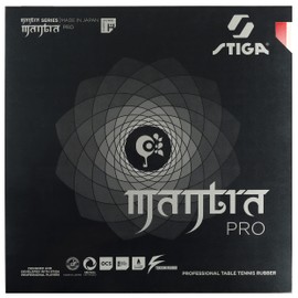 STIGA Mantra Pro XH Table Tennis Pad (Black)