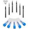 Corintian Solid Carbide Engraving Graver, Diameter 4 mm, 45 Degrees,