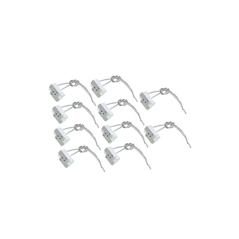 10pcs Glo-shine Mr16 Mr11 or G4 Socket,wire LED Halogen Lamp