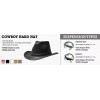 Vulcan Casco Seguridad Estilo Cowboy Vulcan Beige Rachet Suspension