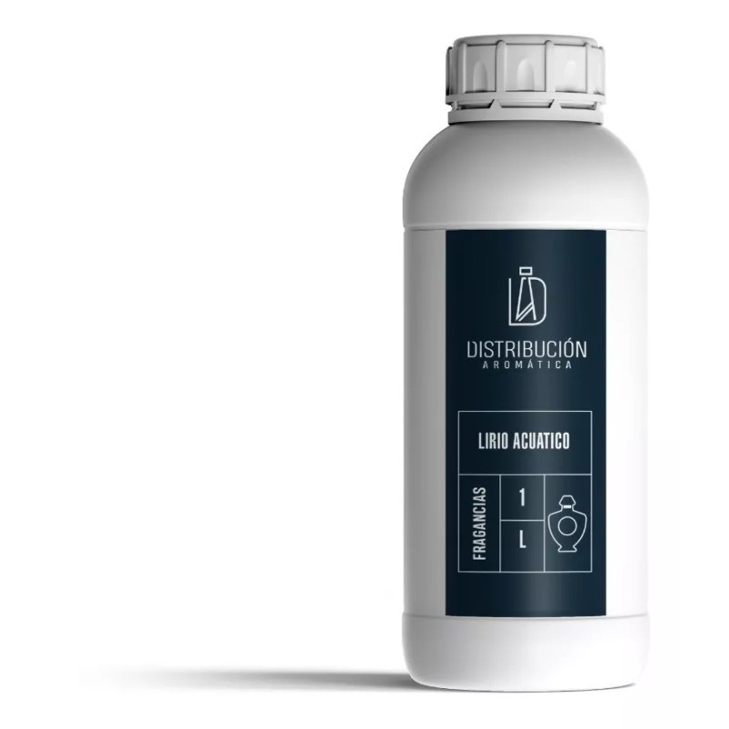Distribución Aromática Esencia Lirio Acuático Para Diferentes Aplicaciones 500ml