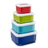 Tyrrell Katz Kids Snack Boxes with Trains Print - Children's