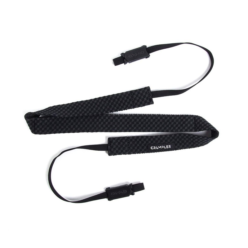 Crumpler Adjustable Shoulder Check Strap for Camera - Black/Anthracite