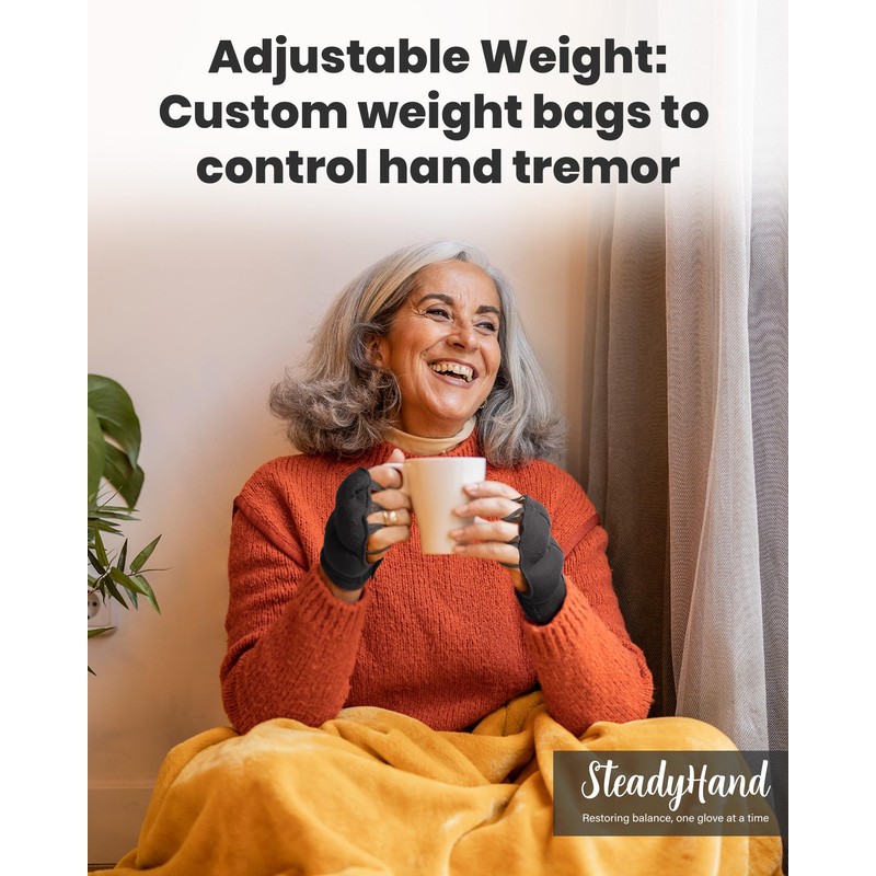 WeddingSteps SteadyHand Adjustable Gloves: Precision Tremor Control and Fine Motor