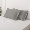 Simple&Opulence Belgian Linen Pillowcase Basic Style 55% Linen 45% Cotton