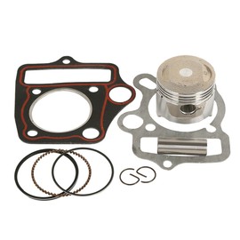 TCT-MOTORPARTS 70CC Cylinder Rebuild Top End Bottom End Kit Fit For Honda CRF70 XR70 70CC XL70 XR70 XRF70 Dirt Bike Piston Ring