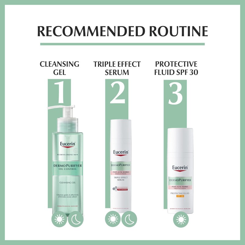 Eucerin DermoPurifyer Post Acne Marks Protective Fluid SPF30 50ml