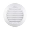 AWENTA Ventilation Grille ABS Plastic Round Diameter 90/115 mm White