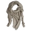 Invero , Susi Merino Triangular Scarf, Lama., One size