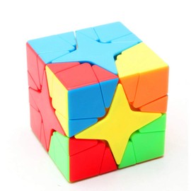 CuberSpeed MFJS MeiLong Polaris Cube sin calcomanía Speed Cube Cubing Classroom Polaris Magic Cube sin calcomanía