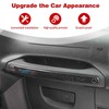 PDKLIN for Wrangler JK Interior Trim Kit Carbon Fiber for