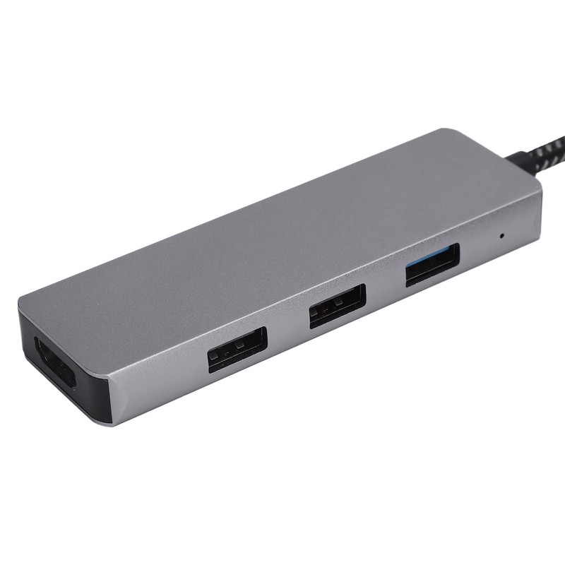 4in1 Hub TypeC to High Definition Multimedia Interface USB2.0 USB3.0