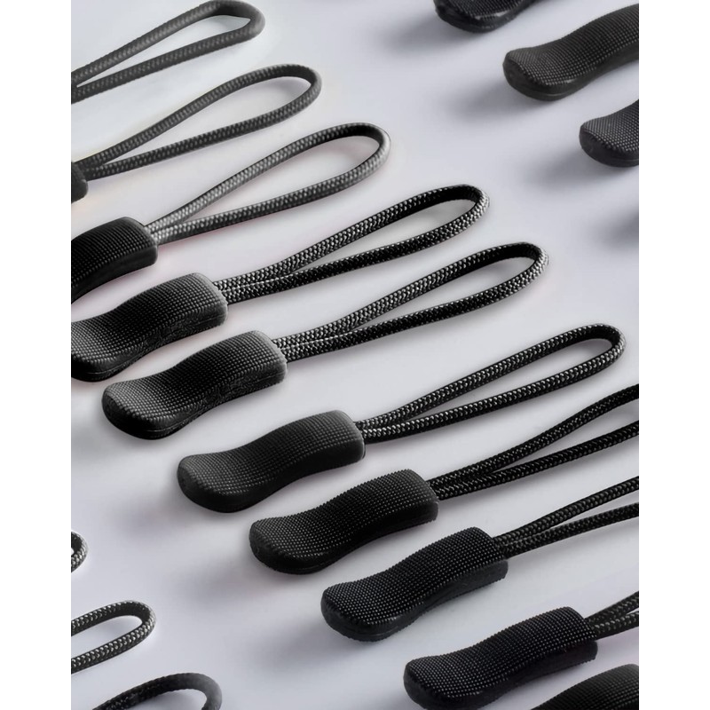 Zipper Pull Replacement 32 Pack, Universal Replacement Zipper Pull Kit,