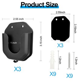 3-Pack Blink Camera Adhesive Wall Mount for Blink Mini/Blink Mini 2 / Blink Outdoor 4 / Blink/Blink Indoor Camera/Ring Indoor Camera（Adhesive mounting and Screw mounting）