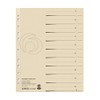 Herlitz A4 Manilla Divider - Beige