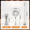 AIZOE 3 Pack Bar Set, Includes Shot Measure Jigger 2