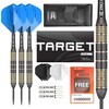 Target Darts Vitus 23G Brass Steel Tip Darts Set -
