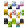 Kit de 15 Mascarillas faciales coreanas coreanas con ingredientes PREMIUM