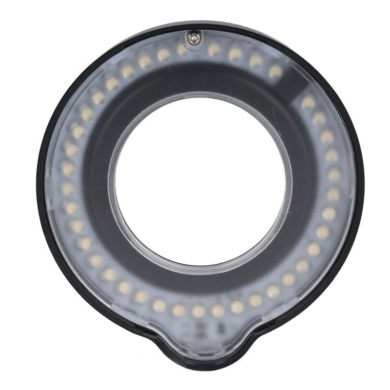 LED Polarized Ring Light Brightness Adjustable Anti Glare Oil Proof