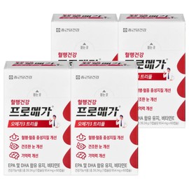 Chong Kun Dang Health Genuine Promega Omega 3 Triple, 60 tablets, 4 units / 종근당건강 정품 프로메가 오메가3 트리플, 60정, 4개
