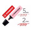 Stabilo Caja Con 10 Marcatextos Stabilo Boss Pastel Rosa 70/129