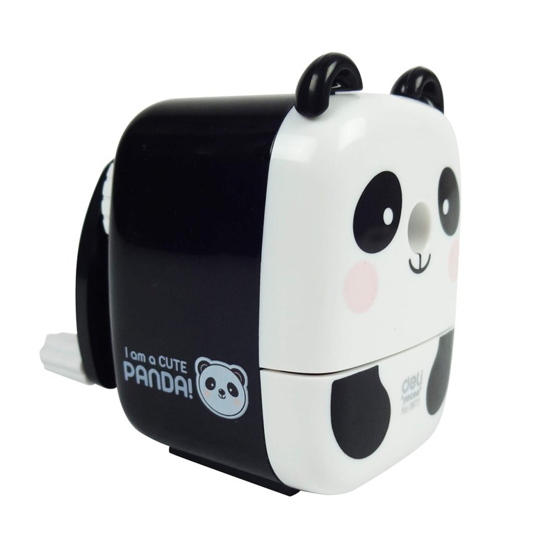 Emartbuy Cute Panda Manual Pencil Sharpener – Adorable Desk Accessory