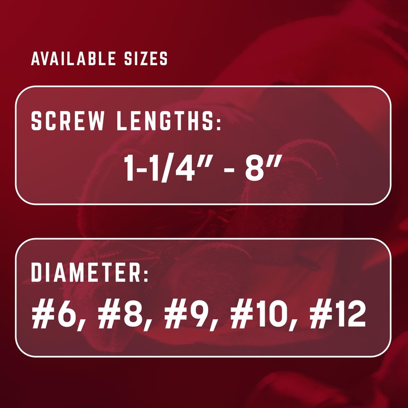 GRK Fasteners R4™ #10 x 4 Inch, Multi-Purpose Framing Screws,