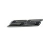Aimoll 3pcs SS Emblems ABS Sticker 3D Logo Replacement for