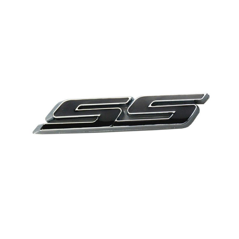 Aimoll 3pcs SS Emblems ABS Sticker 3D Logo Replacement for