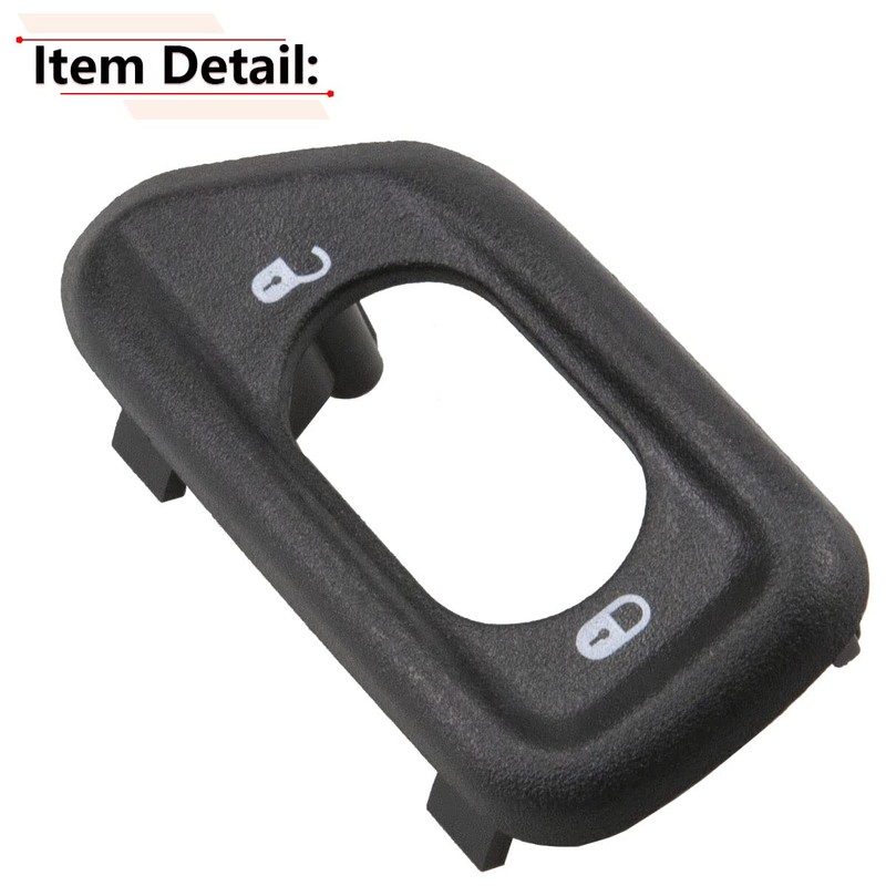 RLB-HILON - Bisel de interruptor de bloqueo de puerta, compatible