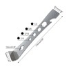 Stainless Steel Pry Bar Scraper 7inch Length with 1/4", 5/16”,
