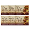 Mugunghwa (6개)무궁화 허니 앤 율피 때비누 90g (6 pieces) Mugunghwa Honey and Yulpi Body Soap 90g