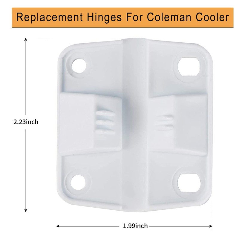Ansook Cooler Replacement Plastic Hinges & Screws Set - Compatible