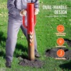 VEVOR Fence Post Driver with Handles, 2.7 in Inner Diameter