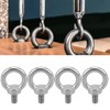 4Pcs Stainless Steel Lifting Ring Eye Bolt Heavy Duty Machinery
