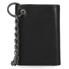 Harley-Davidson Men's Bar & Shield Core Pebble Chain Tri-Fold Wallet,