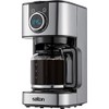 Salton FC2074 Coffee Maker, 13"x6.6"x8.7", Stainless Steel, Black