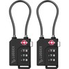 LUGGEX TSA Locks for Luggage, Suitcase Locks TSA Approved, Luggage